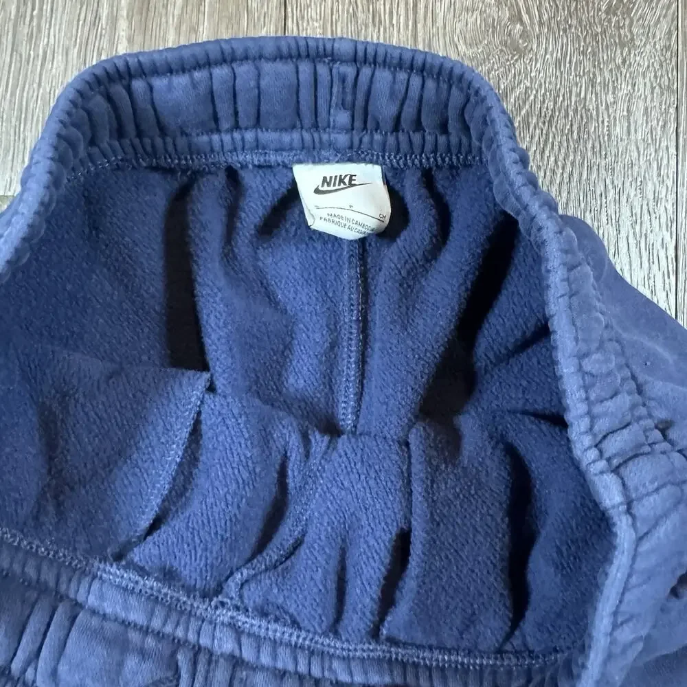 Nike Joggers Mens Small Sportswear Club Fleece Cargo Blue CD3129-410